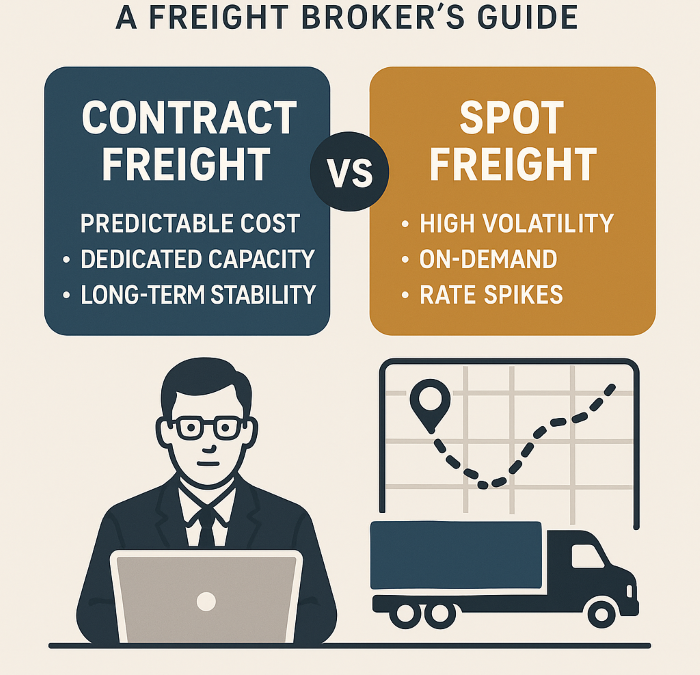 Contract vs Spot for Lane Stability: A Freight Broker’s Guide