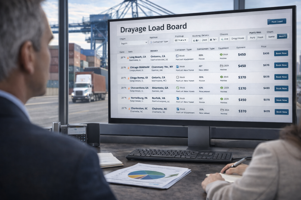 Container Drayage Load Board