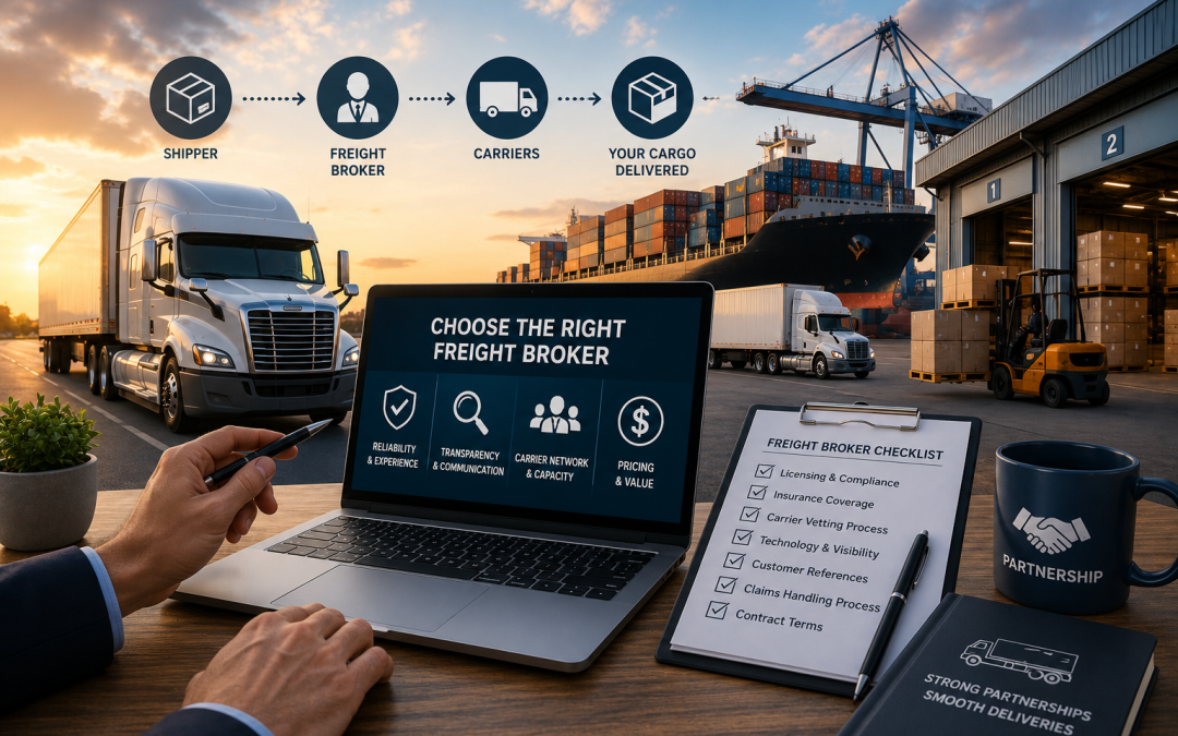 How to Choose a Freight Broker for Broker Cargo