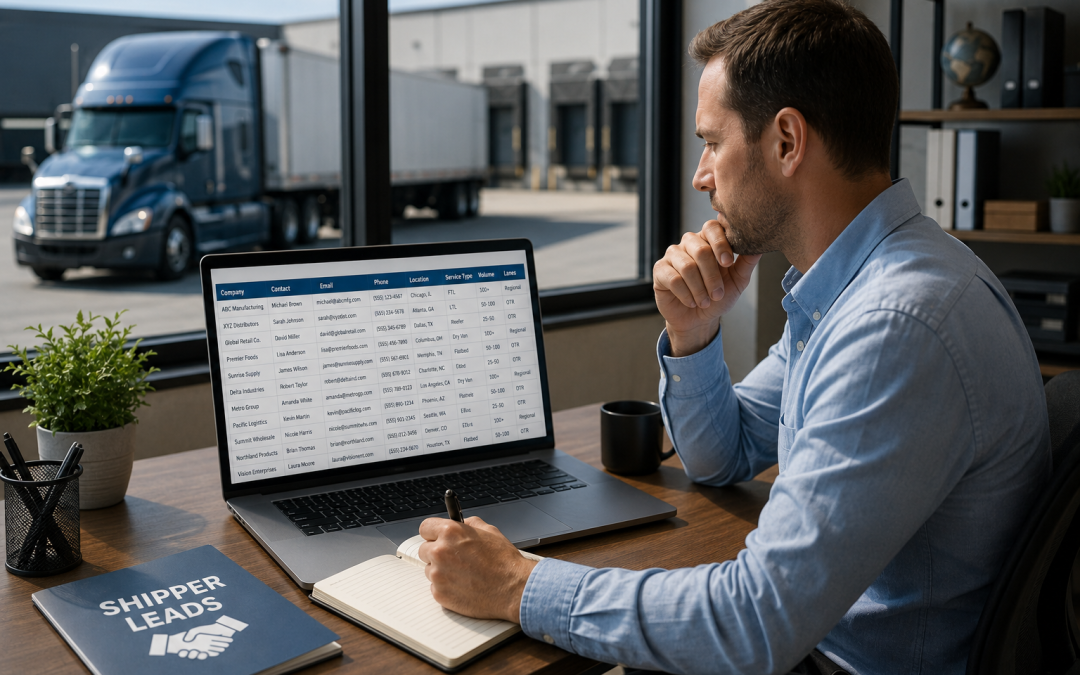Free Shippers List for Freight Brokers